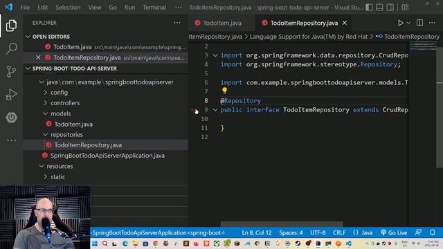 Build Your Own Todo API Server with Java Spring Boot! PART 1 - Setup and Get All смотреть онлайн
