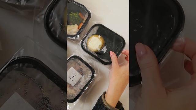 -50 кг. Распаковка еды для похудения на 1233 ккал