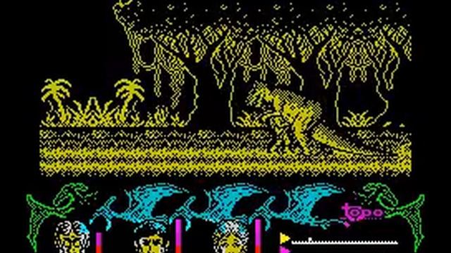 Viaje Al Centro De La Tierra Walkthrough, ZX Spectrum