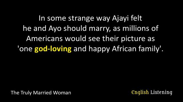 The Truly Married Woman by Abioseh Nicol - A2 - English Listening смотреть онлайн