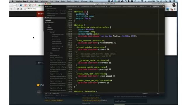 Sass Bites Episode #1 - Font Custom смотреть онлайн