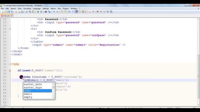 make member system in php - part 2 смотреть онлайн