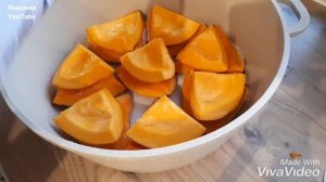 Как сварить тыкву без воды?