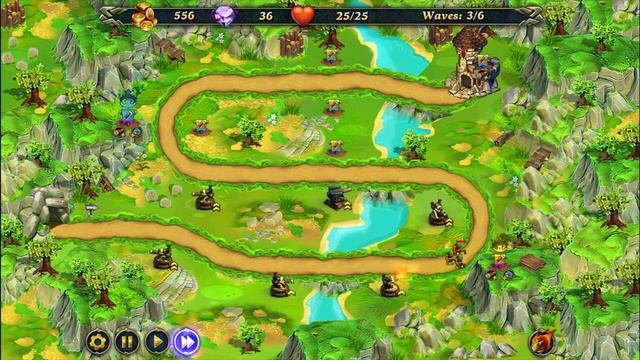 Royal Defense-Forgotten Fields Level 4 Hard Mode 3 Stars смотреть онлайн