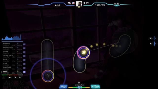 Aricin | Suzuki Konomi - CHOIR JAIL (TV Size) [Extra] +DT 99.33% {730pp FC} - osu! смотреть онлайн