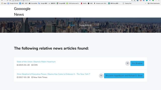 News Article Search Engine based on Articles' Simiarity смотреть онлайн