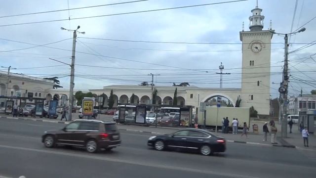 Экскурсия в Крыму. Симферополь - улицы Павленко, Бульвар Ленина, Автостанция Курортная, Гагарина смотреть онлайн