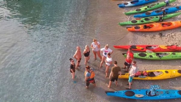 Kayaking in Skopelos, Greece
