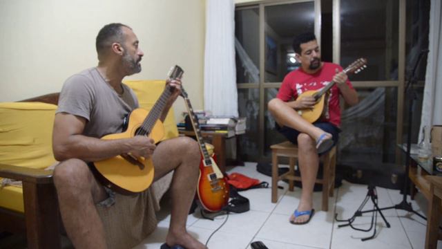 Norwegian Wood - Beatles - Brazilian 10 string guitar + mandolin смотреть онлайн
