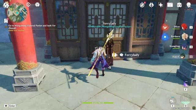 Go to Wangsheng Funeral Parlor and look for Zhongli Genshin Impact смотреть онлайн