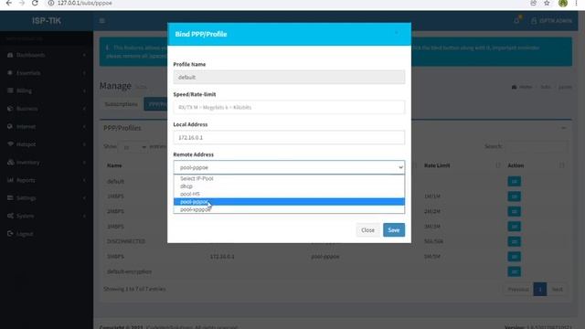 Mikrotik Billing System ISP-Tik Version 1.8 смотреть онлайн