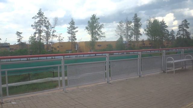 Белорусское направление. Перегон Усово - Ромашково смотреть онлайн