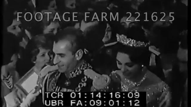 Shah of Iran Wedding 221625-15 | Footage Farm смотреть онлайн