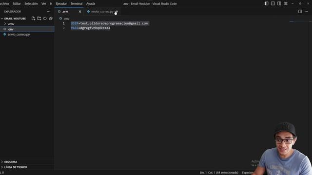 Envia correos HTML con python. смотреть онлайн