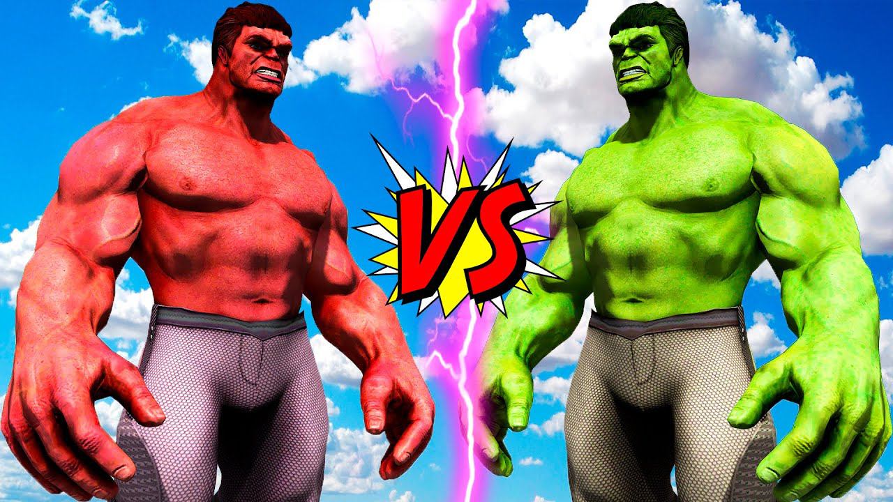 ХАЛК ПРОТИВ КРАСНОГО ХАЛКА В ГТА 5 МОДЫ! ОБЗОР МОДА В GTA 5! ИГРЫ ГТА ВИДЕО MODS смотреть онлайн