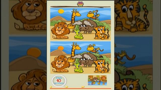Find 10 differences puzzle game level1 to level25 complete смотреть онлайн