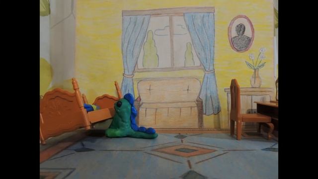 Самодельный пластилиновый мультик "Будильник" смотреть онлайн