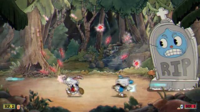 Cuphead (PC) — Мячик / Тянук де ля Гранд «Опасная Трясина» | Прохождение #2 смотреть онлайн