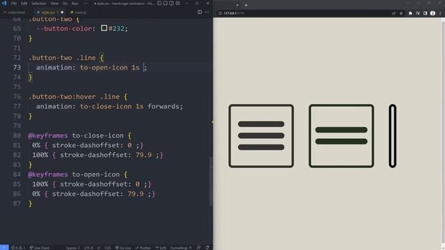 Basic, Intermediate & Pro animated hamburger icons смотреть онлайн