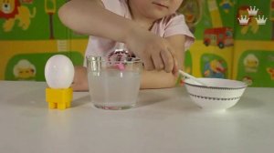 Плавающее яйцо  Крутой эксперимент про соленую воду и яйцо  Детские опыты