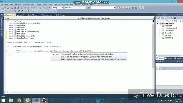 #3 Asp.Net c# Retrieving Data in a GridView смотреть онлайн