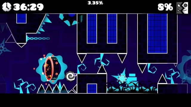 Гонка на РУЛЕТКЕ НЕВОЗМОЖНЫХ ДЕМОНОВ в Geometry Dash смотреть онлайн
