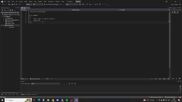 С++ Урок_1 ⦁ Вивід в консоль(перша програма) ⦁ Теорія. Українська смотреть онлайн