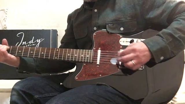 Indy Telemaster Guitar model IC-T100 BK Indiana Guitar Company смотреть онлайн