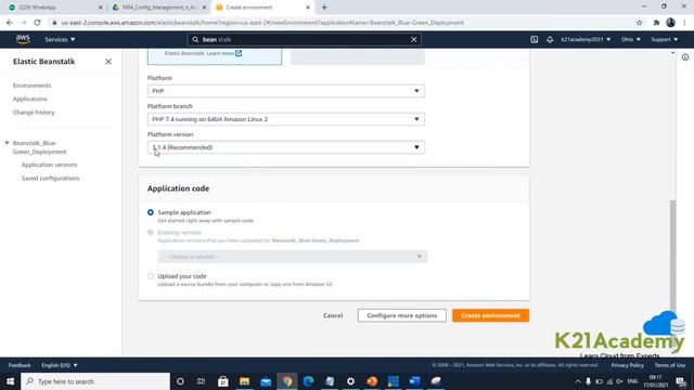 AWS Elastic Beanstalk | Blue-Green Deployment | Elastic Beanstalk Deployment Using Blue-Green смотреть онлайн