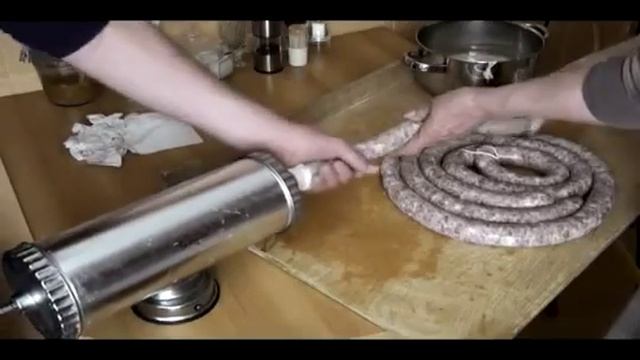 Свиная колбаса, весь производственный цикл (Польша) смотреть онлайн