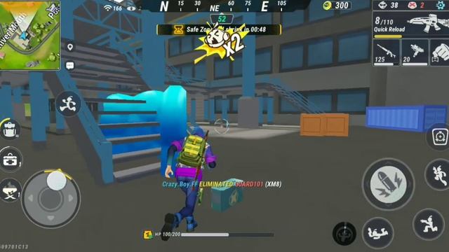 FREE FIRE LITE NEW OFFICIAL GAMEPLAY @Crazy_Boy_FF1 смотреть онлайн