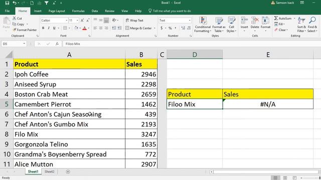 Excel : How to rectify or ListBox to avoid na error смотреть онлайн