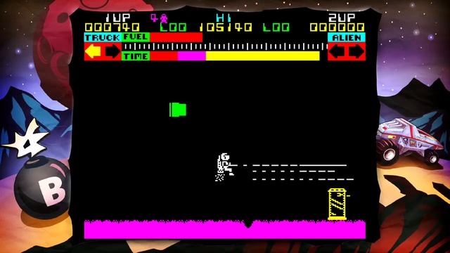 Let's Try Lunar Jetman смотреть онлайн