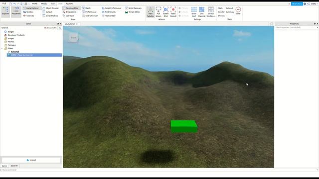 Roblox Studio - Survival game tutorial #1 смотреть онлайн
