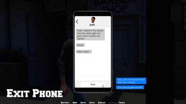 College Kings - Act 1 Gameplay Walkthrough Part 2 - Dating Aubrey (PC Game)