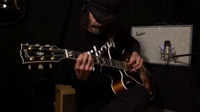 Gibson ES 350 Left-handed. 2015. Super Custom. Autumn Leaves Cover. смотреть онлайн