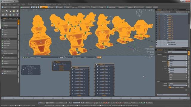 MODO's Schematic- Multi-Node Shortcuts смотреть онлайн