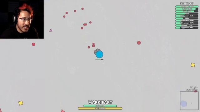 KING OF THE LEADERBOARD!! | Diep.io #2 смотреть онлайн