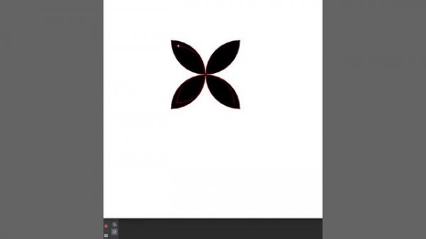 How to draw a butterfly in python. #turtle