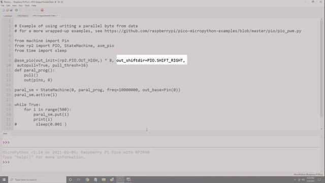 Raspberry Pi Pico PIO - Ep. 1 - Overview with Pull, Out, and Parallel Port смотреть онлайн