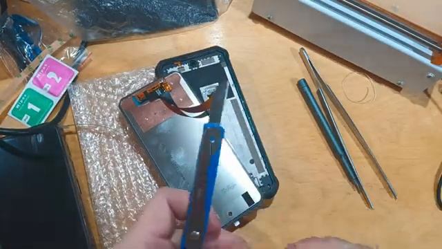 Замена экрана Oukitel WP19 смотреть онлайн