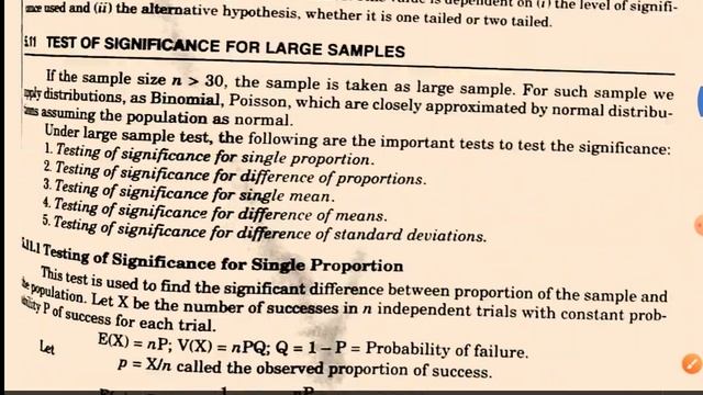 Testing of Significance for Single Proportion # CBNST#Part 1 смотреть онлайн