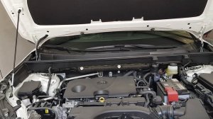 состояние подкапотного пространства на Toyota RAV4 New после пробега 2700 км.
