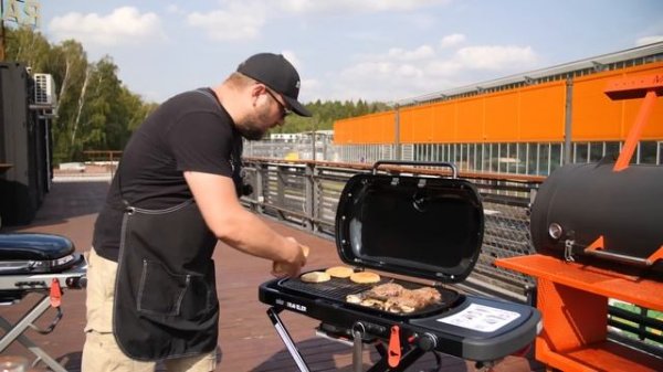 Быстрые закуски, которые понравятся всем. Обзор газовый гриль Weber traveler stealth edition.
