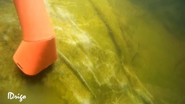 Как работает щетка-насадка водного пылесоса под водой. смотреть онлайн