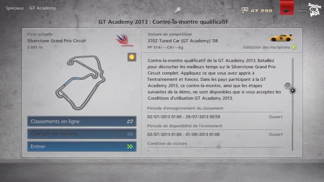 L'important c'est de participer | GT Academy 2013 | Gran Turismo 6 смотреть онлайн