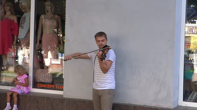 Олег Шадских. Игра на скрипке. Ейск смотреть онлайн