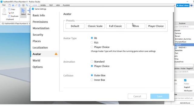 Roblox Studio | How to make Ragdoll Player смотреть онлайн