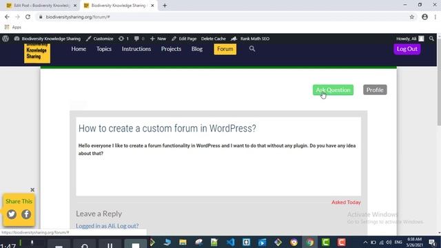 How to Create a Custom Forum In WordPress | Forum In WordPress | Forum Website in WordPress | Forum смотреть онлайн
