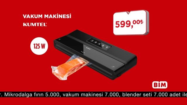 4 Ağustos Aktüel | Mikrodalga Fırın, Vakum Makinesi, Blender Seti | BİM смотреть онлайн